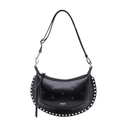 Oskan Moon Gd Schultertasche - Isabel Marant - Leder - Schwarz