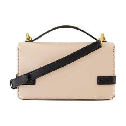 B-Buzz 24 Schultertasche - Balmain - Leder - Neutral/Schwarz