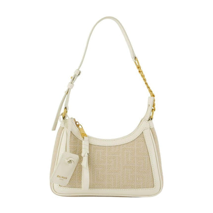 B-Army Schultertasche - Balmain - Leder - Neutral