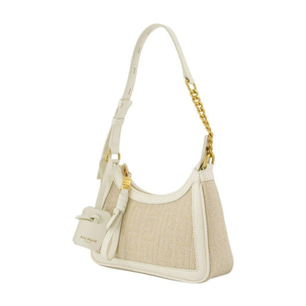 B-Army Schultertasche - Balmain - Leder - Neutral