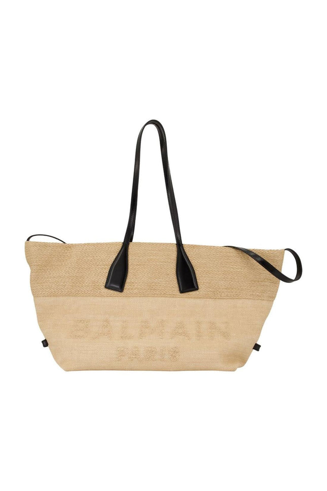 Track Cabas - Balmain - Raphia - Neutral