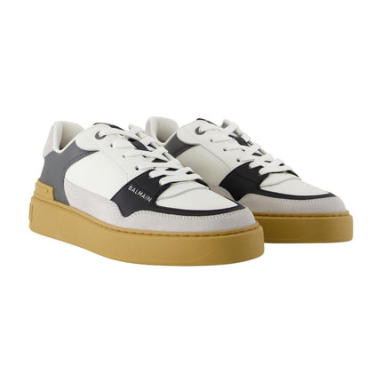 Sneakers B-Court Flip - Balmain - Leder - Grau