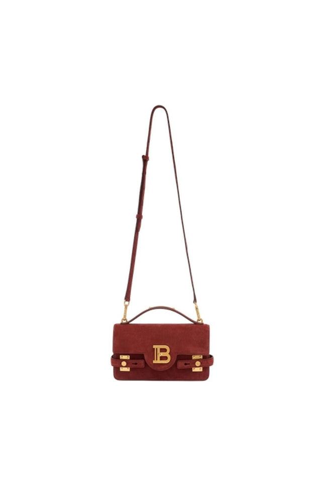 Schultertasche B-Buzz 24 - Balmain - Leder - Rot