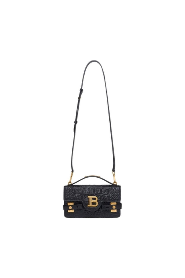 Schultertasche B-Buzz 24 - Balmain - Leder - Schwarz