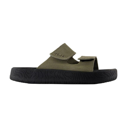 Etna Sandalen - Veja - Leder - Khaki