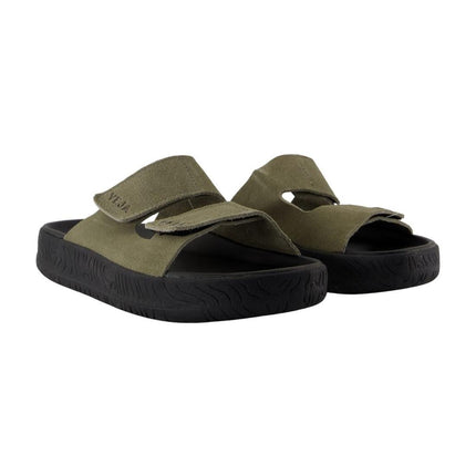 Etna Sandalen - Veja - Leder - Khaki