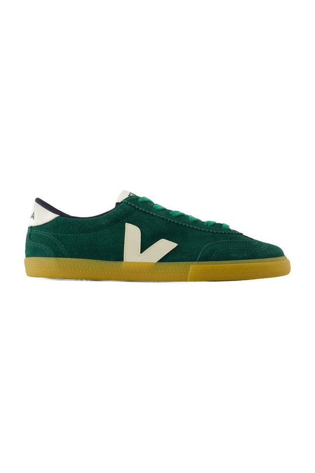 Volleyball Sneakers - Veja - Leder - Grün