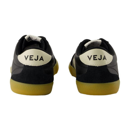 Volleyball Sneakers - Veja - Leder - Schwarz