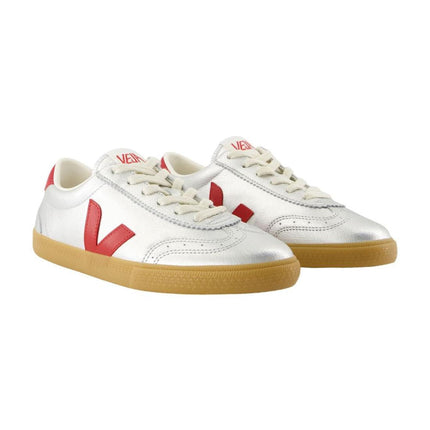 Volleyball Sneakers - Veja - Leder - Silber