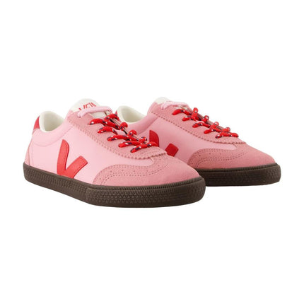 Volleyball Sneakers - Veja - Leder - Pink