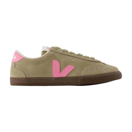 Sneakers Volley - Veja - Leder - Taupe