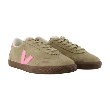 Sneakers Volley - Veja - Leder - Taupe