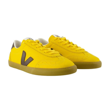 Volleyball Sneakers - Veja - Leder - Gelb
