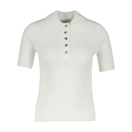 Signature Polo - Courreges - Baumwolle - Weiß