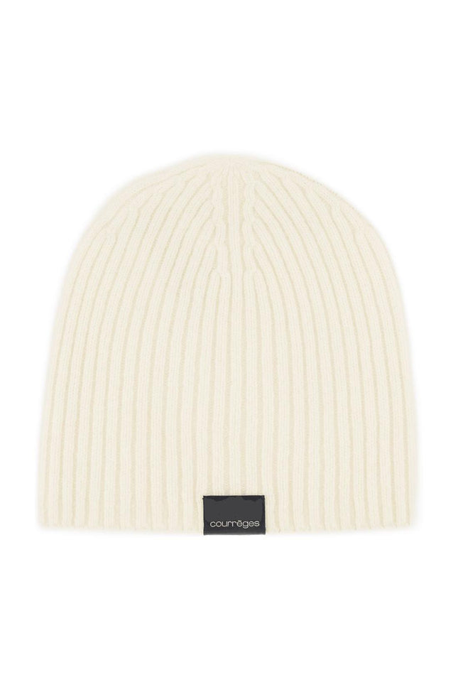 Ac Ribbed Mütze - Courreges - Wolle - Neutral