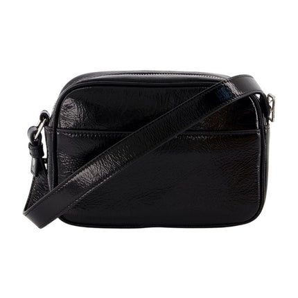 Reedition Camera Schultertasche - Courreges - Leder - Schwarz