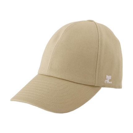 Signature Cap - Courreges - Baumwolle - Beige