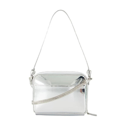 Cloud Chained Mirror Handtasche - Courreges - Leder - Silber