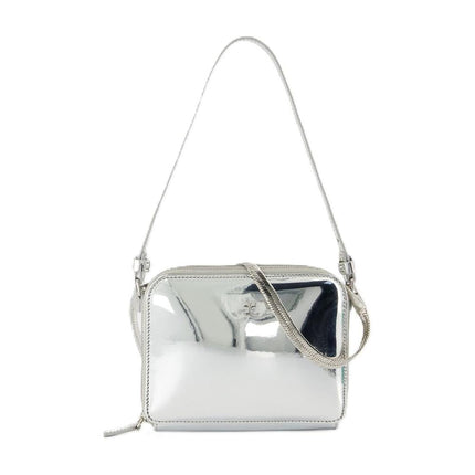 Cloud Chained Mirror Handtasche - Courreges - Leder - Silber