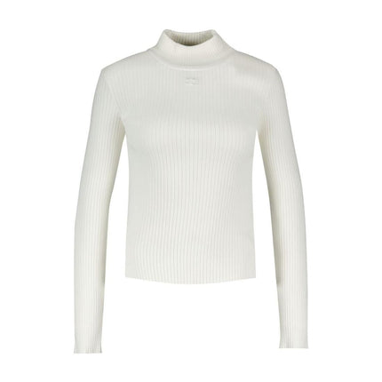 Reedition Jumper T-Shirt - Courreges - Baumwolle - Weiß
