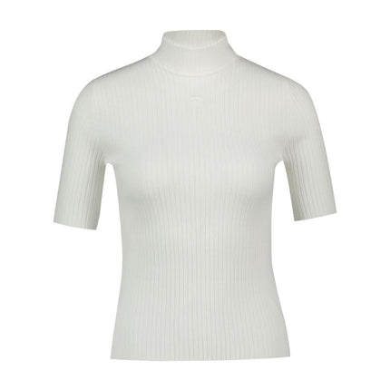 Reedition Jumper T-Shirt - Courreges - Baumwolle - Weiß