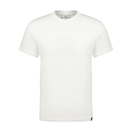 AC Straight T-Shirt - Courreges - Baumwolle - Heritage White
