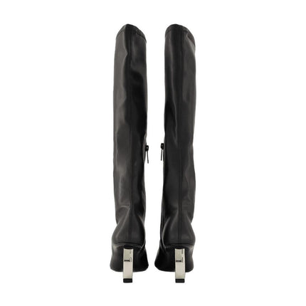 Circle Stiefel - Courreges - Kunstleder - Schwarz