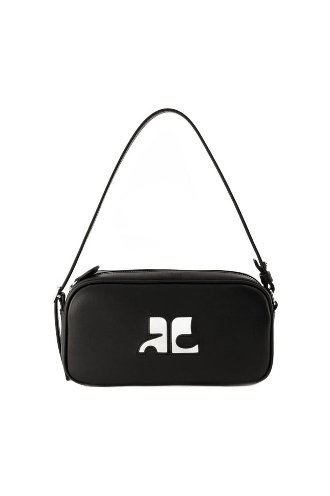 Baguette Réedition Tasche - Courreges - Leder - Schwarz