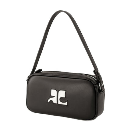 Baguette Réedition Tasche - Courreges - Leder - Schwarz