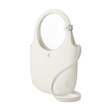Holy Handtasche - Courreges - Leder - Gebrochenes Weiß