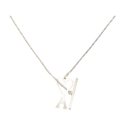 Adc Halskette - AMI Paris - Metall - Silber