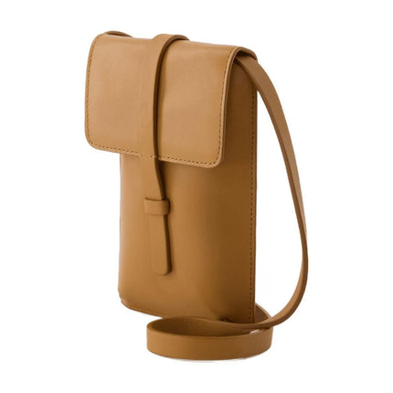 Leonore Schultertasche - Ines de la Fressange - Leder - Camel