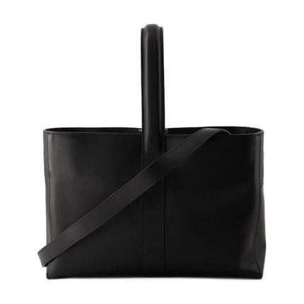 Leonore Handtasche - Ines de la Fressange - Leder - Schwarz