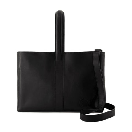 Leonore Handtasche - Ines de la Fressange - Leder - Schwarz