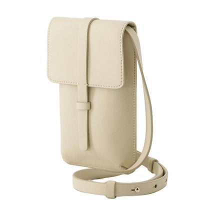 Leonore Schultertasche - Ines de la Fressange - Leder - Light Sand