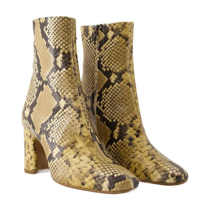 Celeste Stiefeletten - Rouje - Leder - Python Natural