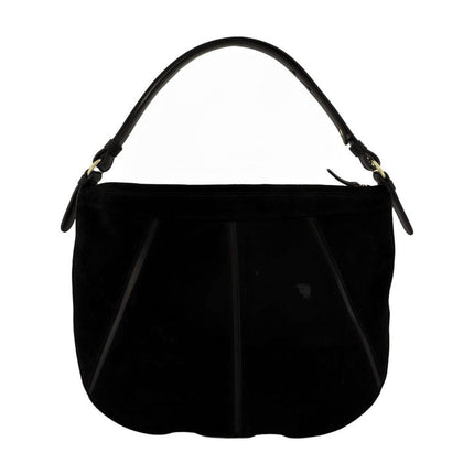 Metro Schultertasche - Rouje - Leder - Schwarz