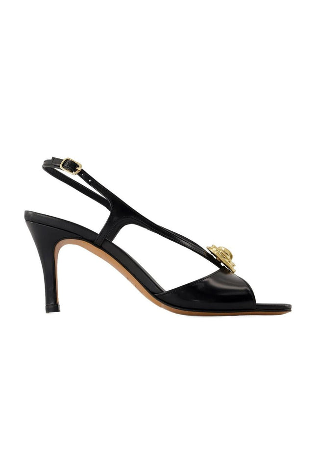 Rosa Sandalen - Rouje - Leder - Schwarz