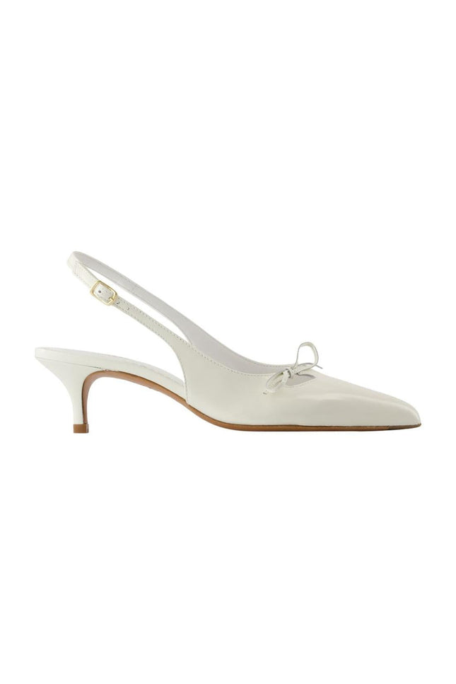 Milanaise-Pumps - Rouje - Leder - Beige