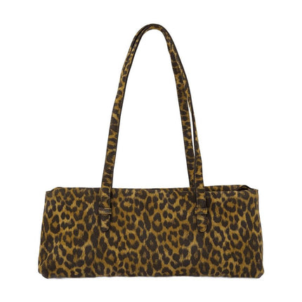 Schultertasche - Rouje - Leder - bedruckt