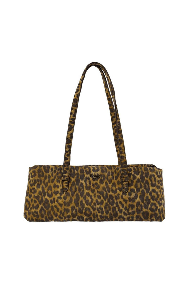 Schultertasche - Rouje - Leder - bedruckt