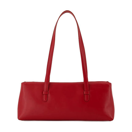 Schultertasche Verlängert - Rouje - Leder - Rot