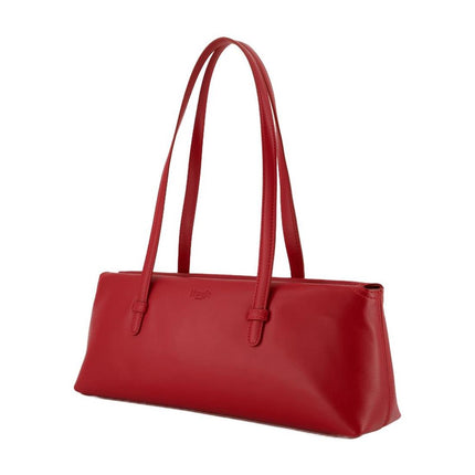 Schultertasche Verlängert - Rouje - Leder - Rot