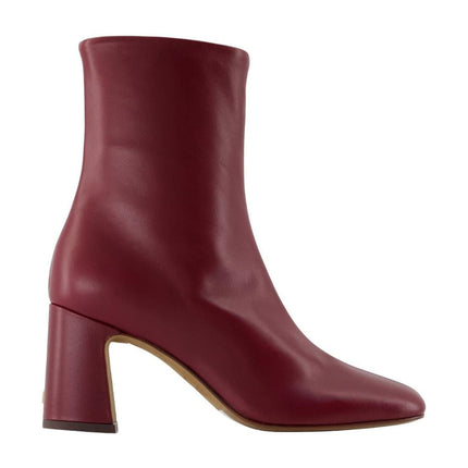 Stiefeletten Claudia - Rouje - Leder - Bordeaux