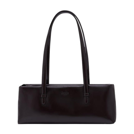 Schultertasche 90 cm lang - Rouje - Leder - Braun