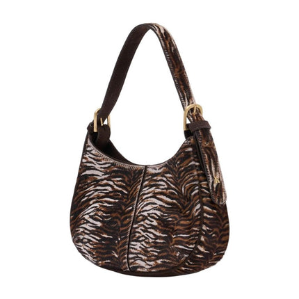 Baby Big Schultertasche - Rouje - Leder - Braun