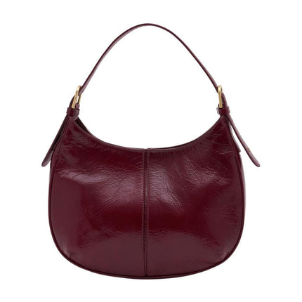 Frenchy Schultertasche - Rouje - Leder - Bordeaux