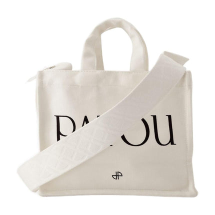 Tote Bag Patou Small - Patou - Baumwolle - Creme
