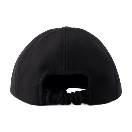 Unisex-Mütze - Patou - Wolle - Schwarz