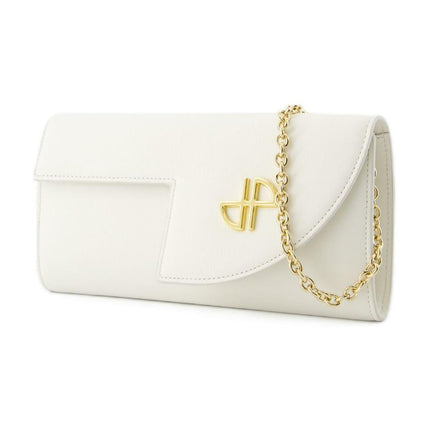 Wallet On Chain - PATOU - Leder - Weiß